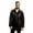 Black, variant on mason & cooper norton leather coat