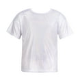 thumbnail image 3 of Alvivi Men's Glitter Metallic Rave Shirt Short Sleeve Crewneck Pullover Party T Shirt Top Silver M, 3 of 7