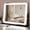 Black-22"L x 17"W, variant on Black 22"L x 17"W Lighted Vanity Face Mirror with Dimmable LED Lights