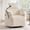 210° - White, variant on Noble House Sigrid 210° Swivel Rocking Recliner Chair, Electric Power Adjustable Corduroy Armchair with USB, White