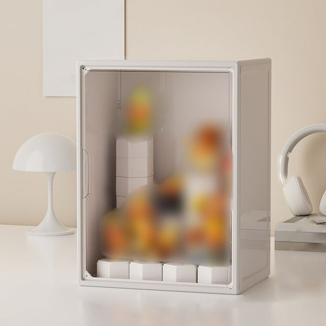 Ltdhehe Dome Shaped Blind Doll Storage Container Display For Collectibles And Toys With Wide Opening And Design