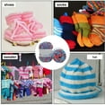 thumbnail image 3 of TureClos Crochet Yarn Multi-Colored Sweater Scarf Gloves Baby Garment Bundle Accessories DIY Gifts Comfortable Skeins Set Threads 4-Ply 10cyan and red, 3 of 5