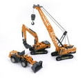 thumbnail image 2 of Toy Model Crane  Forklift  Excavator Engineering Alloy Classic Vehicles, 2 of 6