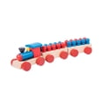 thumbnail image 3 of Tren de apilamiento de madera Montessori Juguetes de matemáticas, coordinación ojo-mano, juegos de de tren de tracción Material didáctico para perfke Tren de apilamiento, 3 of 9