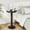 Black, variant on CONCETTA Modern Round Side Table, Accent End Table with Solid Wood Spindle, Small Drink Table for Living Room, Bedroom, Couch, Office, Black