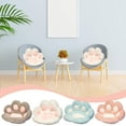 thumbnail image 3 of Cat Paw Cushion Comfy Kawaii Chair Plush Cushions Shape Lazy Pillow for Gamer Chair 28"x 24" Cozy Floor Cute Seat Kawaii for Girl Worker Gift, Dining Room Bedroom Decorate White, 3 of 6