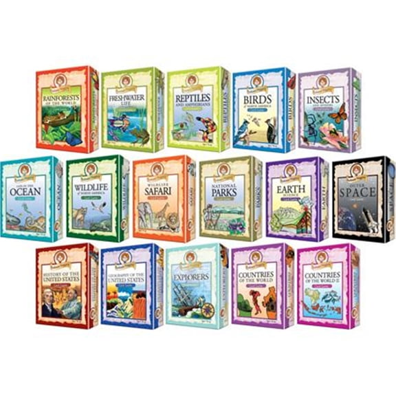 11408 - COUNTRIES OF THE WORLD PROFESSOR NOGGIN'S CARD GAME