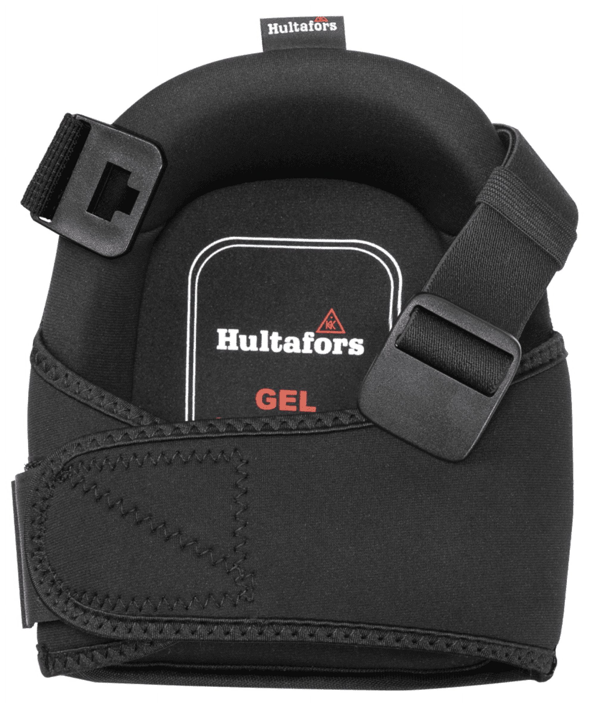 Hultafors HT5224 Flooring Kneepads with Layered Gel, Foam/Neoprene Pad, Slip-In-Clip Buckle Closure