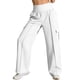thumbnail image 1 of Pantalones Estirables con Bolsillos para Mujeres Bolsillos de Color Sólido Leggings Pantalones Recortados para Mujer Leggings con Bolsillo, 1 of 9