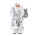 thumbnail image 2 of Santa Claus Snowman Ornamentos Colecciones, Colgante de la decoración de árboles de Navidad, Decoraciones de estatuas de Navidad, Pieza central de mes Lentejuelas astillas de 30 cm Yotijar Figuras de Santa Claus, 2 of 7