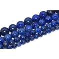 thumbnail image 3 of K-KED Lapis Lazuli Smooth Round Beads 6mm 8mm 10mm 12mm 15.5" Strand-6 mm, 3 of 6