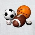 thumbnail image 3 of CafePress - Sports Balls Light T Shirt - Men's Classic Graphic T-Shirt, 3 of 4