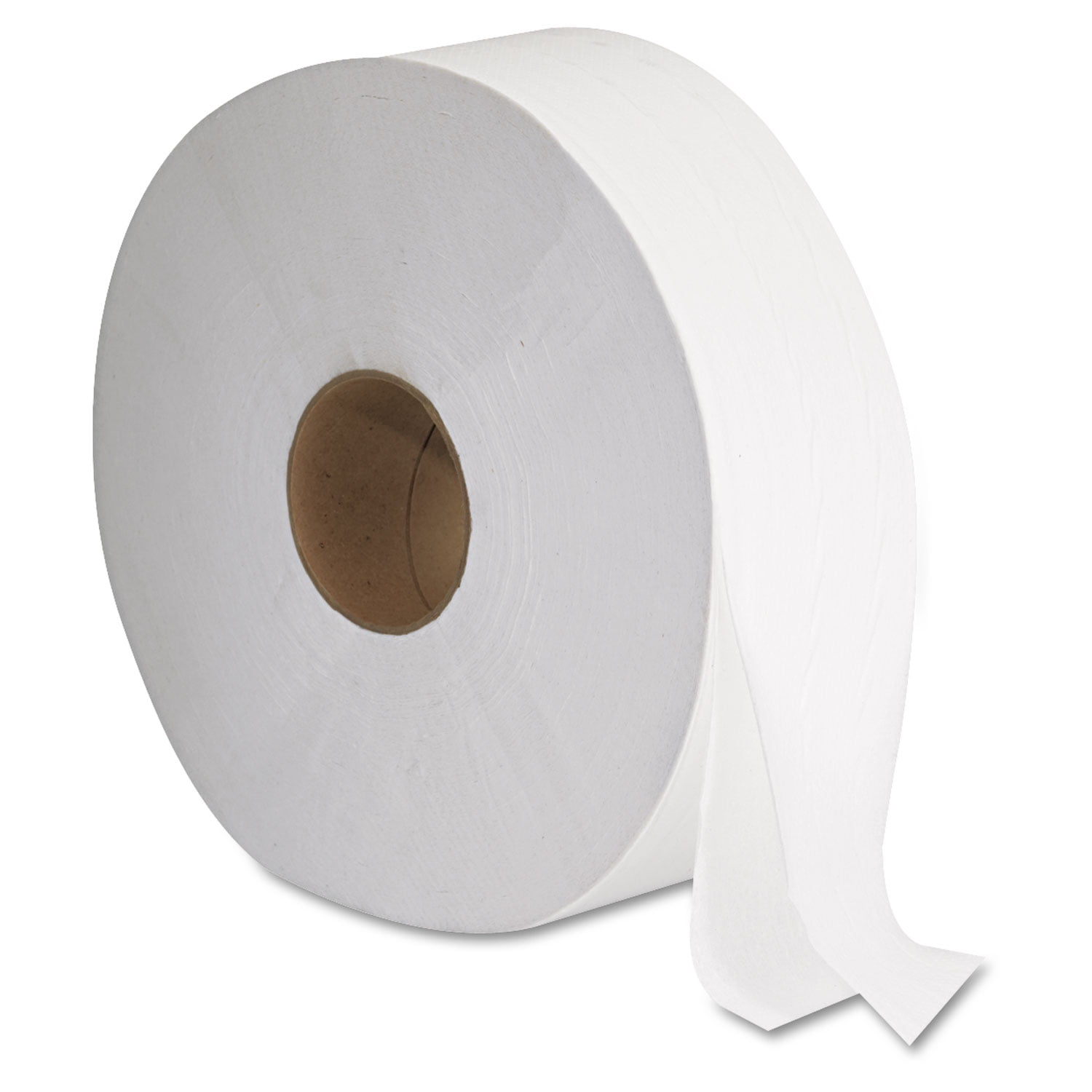 Boardwalk 6100 JRT Bath Tissue, Jumbo Roll 2-Ply, 1000 Ft Long, White (Case Of 12 Rolls) | Septic Safe & Embossed Toilet Paper 1 thumbnail image