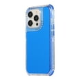 thumbnail image 3 of Compatible With iPhone 13 Pro Phone Case Thickened Edges Protection Shock-absorbent Anti-Scratch Solid Color Lightweight Plain Semi Transparent Phone Cover for iPhone 13 Pro,Blue, 3 of 8