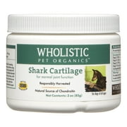 Wholistic Pet Organics Shark Cartilage Hip & Joint Dog Supplement, 3 Oz