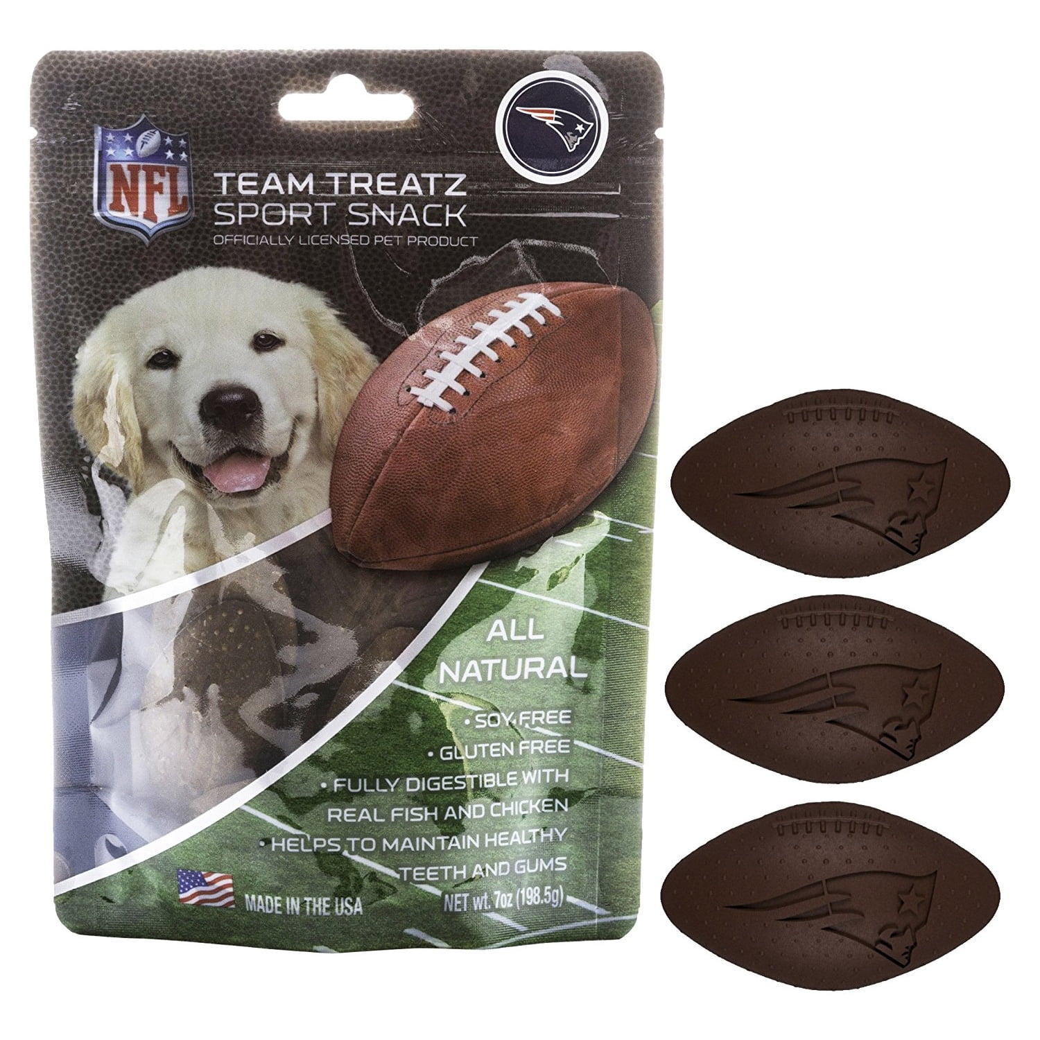 patriots dog toy