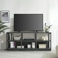 thumbnail image 4 of Evelyn&Zoe Thalia Rectangular TV Stand for TV's up to 75", Charcoal Gray, 4 of 9