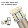 thumbnail image 2 of 4x 1157 BAY15D 50-SMD LED Tail Stop Brake Light Bulbs Super Bright 6000K White, 2 of 7
