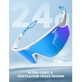 thumbnail image 3 of Gafas de sol Lamicall Polarized Sports UV400 Blanco Azul, 3 of 7