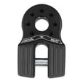 thumbnail image 4 of Soporte de grillete de cabrestante plano, carga de 16000 lb con protector lateral de goma, aleación de aluminio universal para camioneta UTV SUV, color negro Jadeshay A, 4 of 8