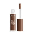 thumbnail image 4 of NYX PROFESSIONAL MAKEUP This Is Milky Gloss, Vegan Lip Gloss, 12 Hour Hydration - Milk The Coco (Chocolate Brown), 4 of 8