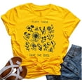 thumbnail image 1 of YourTops Women Plant These Save The Bees T-Shirt (US XL, 2-Yellow), 1 of 2