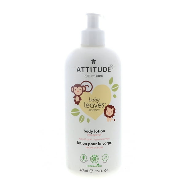 Attitude Baby Leaves Body Lotion for Sensitive Skin Pear Nectar 16