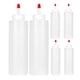 thumbnail image 1 of 6PC Squeeze Squirt Condiment Bottles for Sauces - 16 Ounce - Perfect Containers for Ketchup, BBQ, Sa, 1 of 5