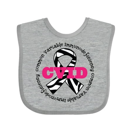 

Inktastic CVID Awareness Ribbon Gift Baby Boy or Baby Girl Bib