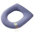thumbnail image 1 of Asiento De Inodoro Portátil Para El Hogar, Almohadillas Lavables Para Asiento De Inodoro Con Cremallera, Alfombrilla De Punto Grueso Para Asiento De Inodoro Noticed HA045629-03, 1 of 6