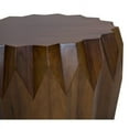 thumbnail image 3 of Mango Round Modern Scallop Solid Wood Coffee Table, 3 of 3