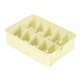 thumbnail image 5 of Caja de almacenamiento para calcetines, ropa interior, armario, contenedores de almacenamiento de lencería, divisores que ahorran espacio 10 Rejillas amarillas, 5 of 9