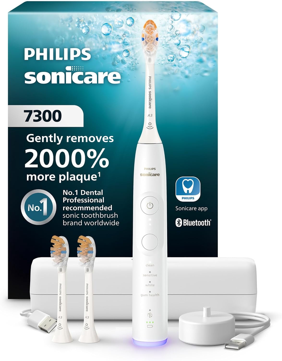 Philips Sonicare DiamondClean 9000 Rechargeable Toothbrush, Travel