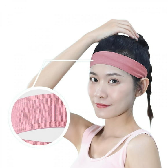 5 Pack Workout Sweatbands For Women Head Non Slip Super Soft Stretchy Athletic Headband Moisture Wicking Headband For Running Man