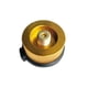 thumbnail image 4 of Adaptador de cabeza de conversión Wosthever de aleación de aluminio dorado 1 Uds, 4 of 6