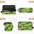 thumbnail image 5 of Hair Tool Organizer Bag with Heat Resistant Mat Removable Travel Storage Case for Hot Air Brushes Curling Irons Lime Slice Image, 5 of 8