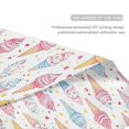 thumbnail image 3 of Yayeee Garden Flag 12"x18" Double Sided Outdoor Yard Lawn Holiday Decorations, Colorful Ice Cream Pattern, 3 of 6