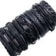 thumbnail image 5 of Pulsera trenzada Fernando de cuero trenzado 10 Piezas unisex, 5 of 8