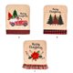 thumbnail image 5 of Toystoory Funda de silla de Navidad bordada de dibujos animados para el hogar con rejilla de encaje, árbol de Navidad, funda de flores, comedor, arreglo Kits de decoración para fiestas Flor Toystoory HA069380-03, 5 of 6