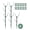 Green 1, variant on mdesiwst 1 Set Stackable Monstera Plant Support Houseplant Support Poles Indoor Outdoor Plants Stakes for Tall Potted Plants Pothos Philodendron