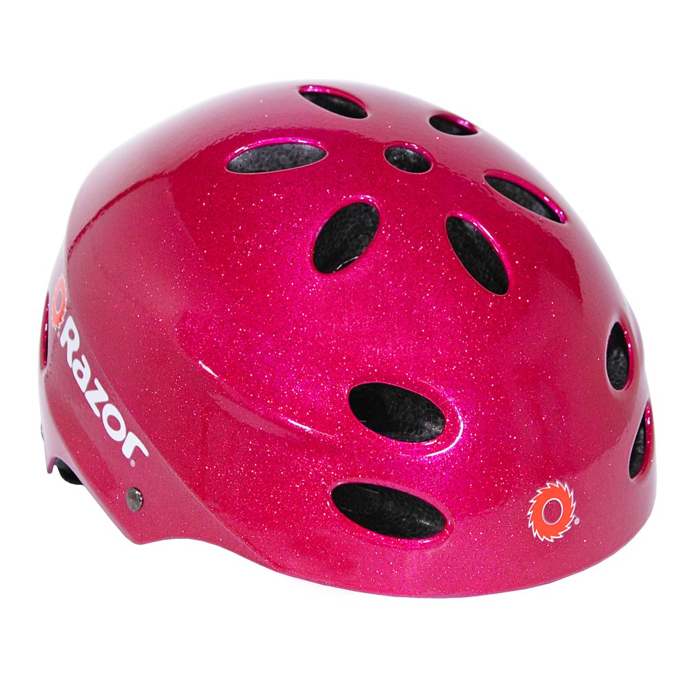 Razor Glitter MultiSport Youth Helmet, Magenta