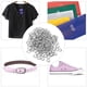 thumbnail image 5 of 100 juegos de ojales de 8 mm, remaches de ojales de metal, ojales de latón, zapatos, bolsas, accesorios de ropa, plateado, 5 of 5