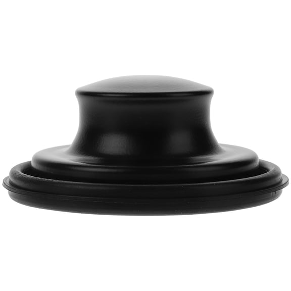 CATIEBYE Versatile Black Sink Stopper Stainless Steel for Kitchen and Bathrooms Stylish