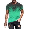 thumbnail image 2 of WAENQINLA Big and Tall Shirts for Men Workout Gym Crewneck Short Sleeve Muscle Shirt Casual Stylish Graphic Tees,M-5XL, 2 of 5