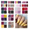 thumbnail image 2 of 96pcs Colorful Matte Ballet Middle Artificial Nails Full Cover Nails Tips for Women Girls Daily Wear Easy to Apply, 2 of 5