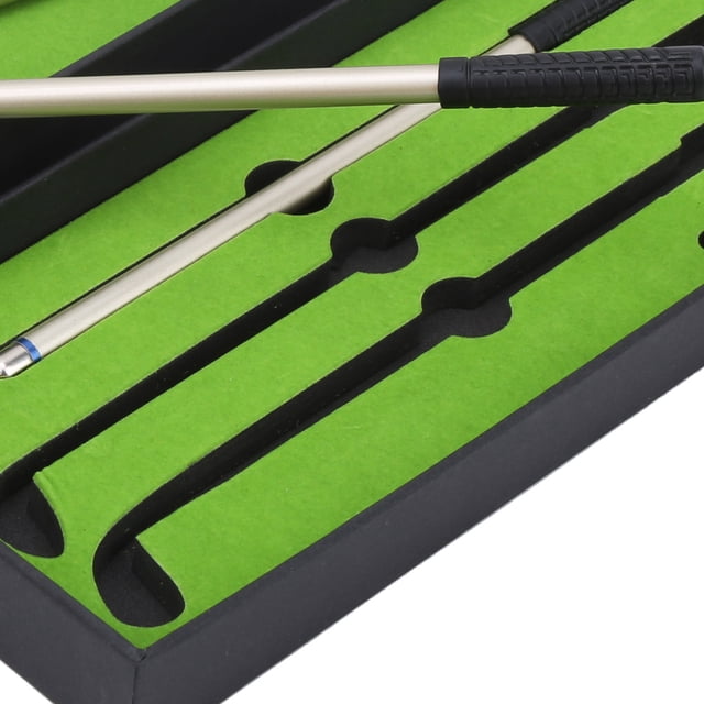 Mgaxyff Mini Desk Games,Mini Desk Games Box Green Driving Range With Golf Club Pens Balls Flag Gift Desktop Decor,Desktop Golf Gift