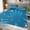 Deep Blue, variant on Luxury Summer Cooling Mat, Soft Breathable Waffle Cool Pad with 4 Corner Fix Straps, Washable Foldable Single Double Bed Mat for Bedroom Dorm Camping