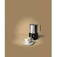 thumbnail image 4 of illy Electric Milk Frother- Black & Stainless Steel, 4 of 6