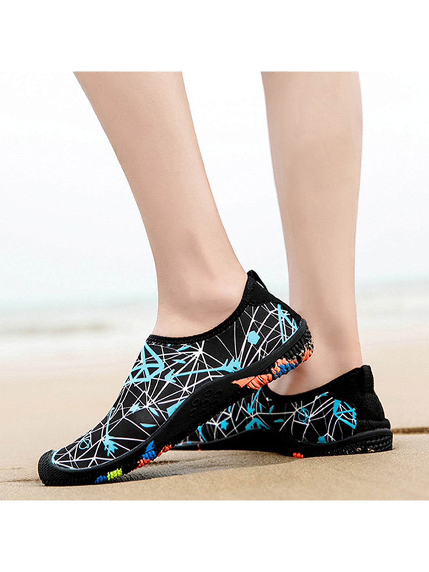 Hot Barefoot Water Skin Shoes Aqua Socks Beach Swim Slip On Surf Yoga Exercise 