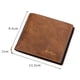thumbnail image 3 of Carteras De Bloqueo Para Hombres Cartera Triple De Cuero Pu Con 7 Ranuras Para Tarjetas 2 Compartimentos Para Billetes Y 1 Ventana De Identificación Speravity AP007152-01, 3 of 6